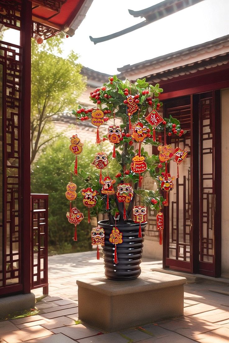 Chọn cây tết theo mệnh giúp mang lại bình an và hanh thông đầu năm 1 cay-Tet-theo-menh